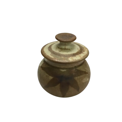 Vintage Jeanette Sheldon Pottery Small Pot With Lid