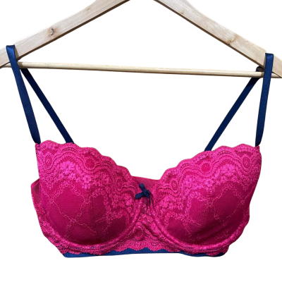 Elle Macpherson Red Lace Bra Size 14DD