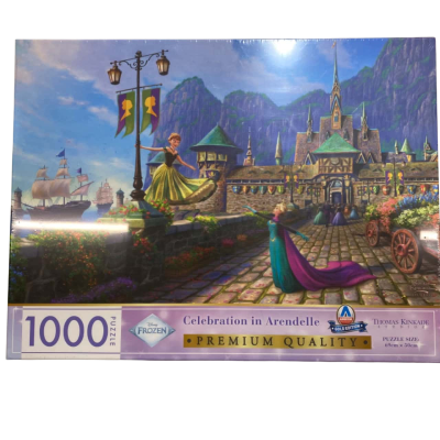 Disney's Frozen Celebration In Arendelle 1000 Piece Jigsaw Puzzle - Brand New Factory Sealed