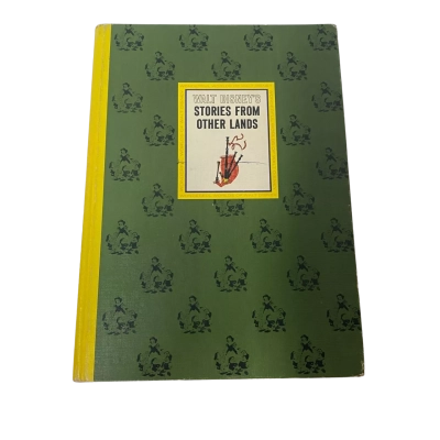 Vintage 1965 Walt Disney's Stories From Other Lands Book
