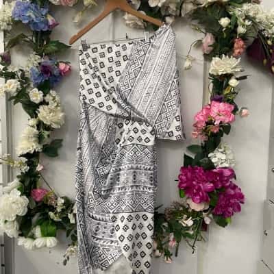 Premonition Size 12, one Sleeved dress Geometric 