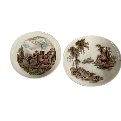 Johnson Bros England Antique bowls x 2