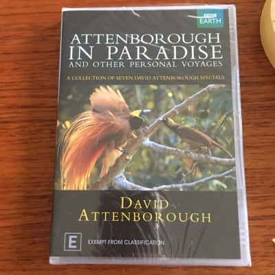 David Attenborough In Paradise BBC Earth 2 Discs SEALED 