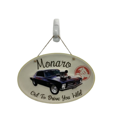 Brand New Holden Monaro Metal Hanging Man Cave Sign #2271-1-pp
