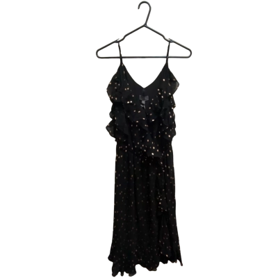 Susan Womens  Size 12 Casual Dress Black  