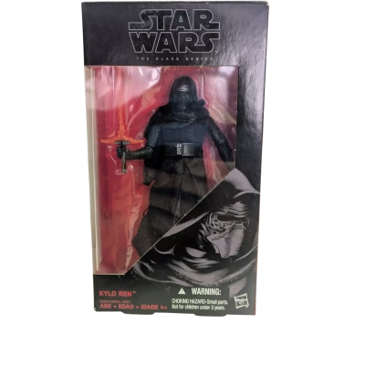 Kylo Ren figurine. The black series 