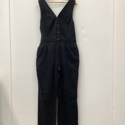 S U K  Womens Roper Suit Black Size 14