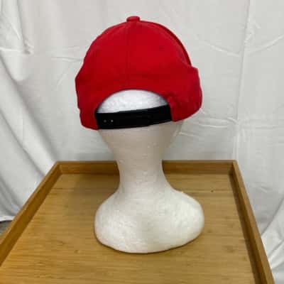  Kids  Size Youth Cap Black  / Red Chicago Bull cap