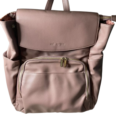 Milk + Poppy Vegan Leather Backpack/Nappy Bag 