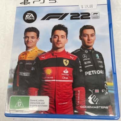 PS5 Game F1 22 RRP $89.00