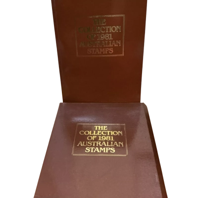The collection of 1981 Australian stamps