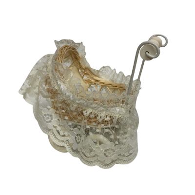 Vintage/Antique Look Miniature Baby Carriage/Buggy Victorian Style