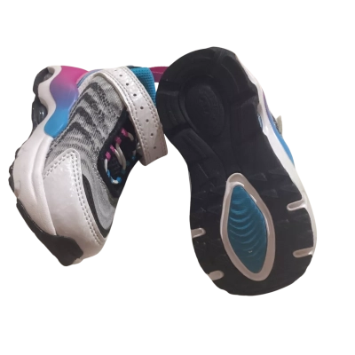 Nike Kids  Size 4 Shoes  Black  / Blue / Grey / Pink  