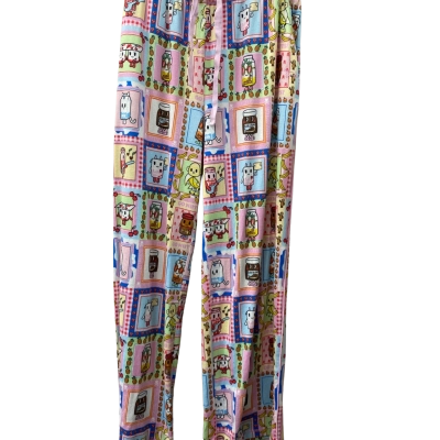 Peter Alexander Womens  Size L Pyjama pants Multicoloured / Pink  