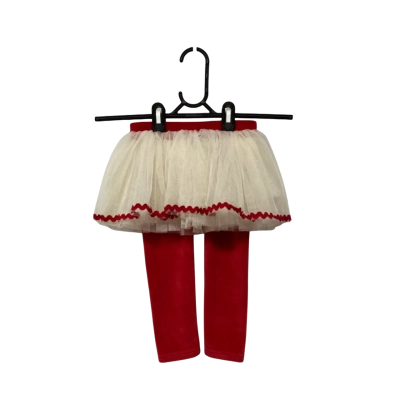 Rock Your Baby Kids Circus Tights Size 000 Bib Red 