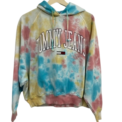 Tommy Jeans Mens  Size M Hoodie Blue / Red / White / Yellow 