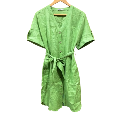 Marcs Bright Green Shirt Dress Size 10
