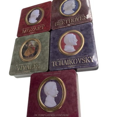 The worlds greatest composers CD’s 