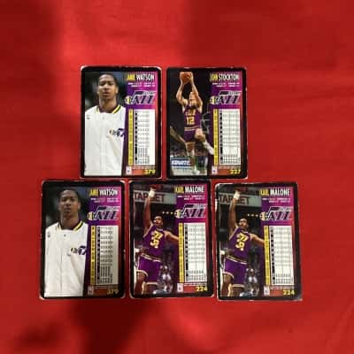 FLEER 1994 - 1995 NBA (Yellow font, White outline)