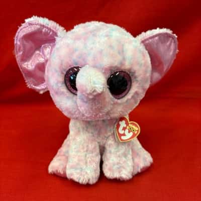 Ty Beanie Boo Plush Toy named Ellie the Elephant 