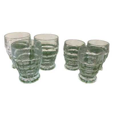 Vintage Jacobean Glasses & Shot Glasses