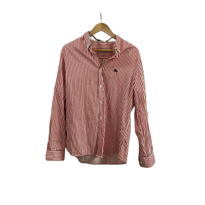  Mens  Size XL Striped Long Sleeve Shirt 