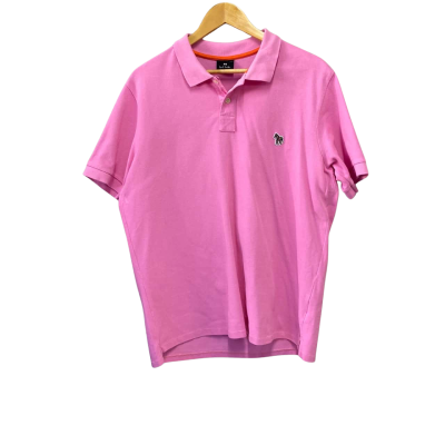Paul Smith Mens  Size XXL Short Sleeve Shirt Pink  
