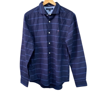 Tommy Hilfiger Mens  Size S Long Sleeve Shirt Blue 