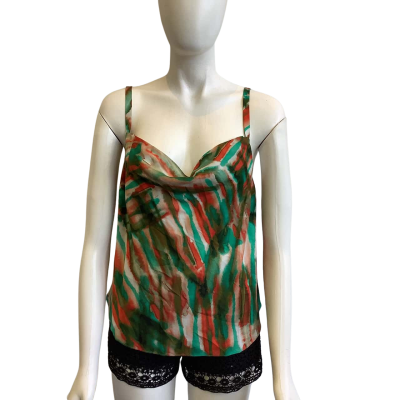 BNWT Ginger & Smart Women's Size 10 Cami  Multicoloured Pattern 