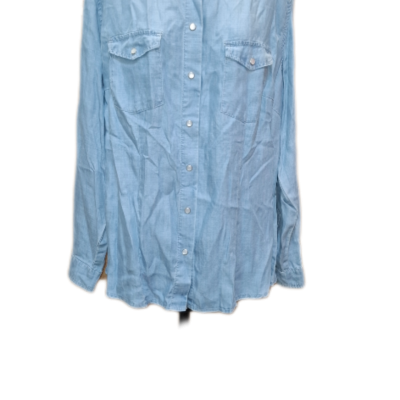 Mink Denim NWT Button Up Top