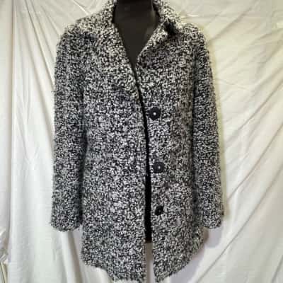 Stella Size 10 Winter Coat Black  