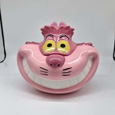 DISNEY'S  ALICE IN WONDERLAND CHESHIRE CAT COOKIE JAR