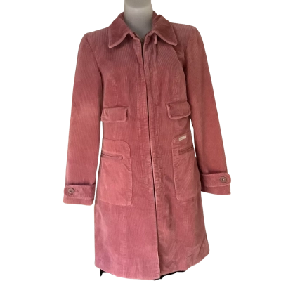 Firetrap, Vintage Cord Coat.  Rose Pink.   Size M 
