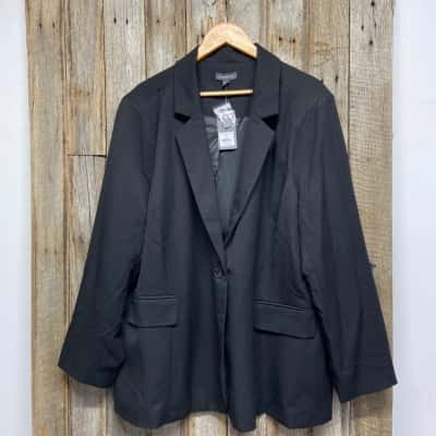 Autograph Womens  Size 24 Black blazer
