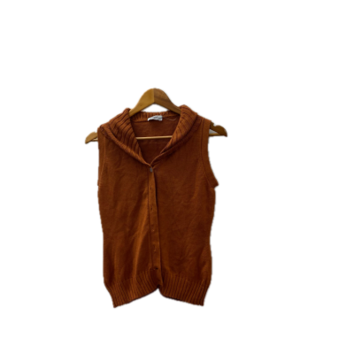 Romeo Gigli Womens  Size 9 Button-down Cardigan Burnt Orange