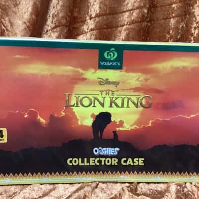 The Lion King Ooshies, Complete Set.