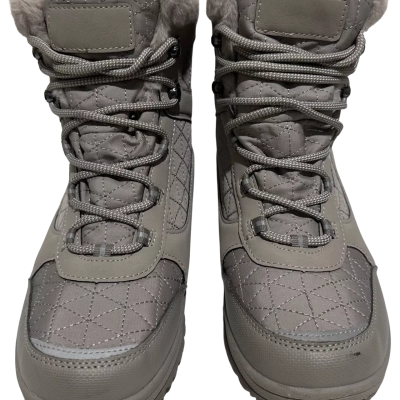 Crane Womens thermoboots Size 8 Grey 
