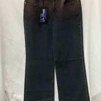 Lee Mens  Size 8 Relaxed Fit Jeans Black  / Brown 