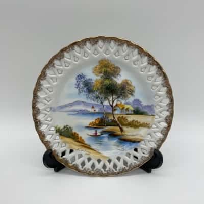 Vintage Handpainted Decorative Plate [B#16]