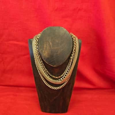 Lovisa Womens Necklace Gold Tone Multi Strand Necklace $49.00 Retail