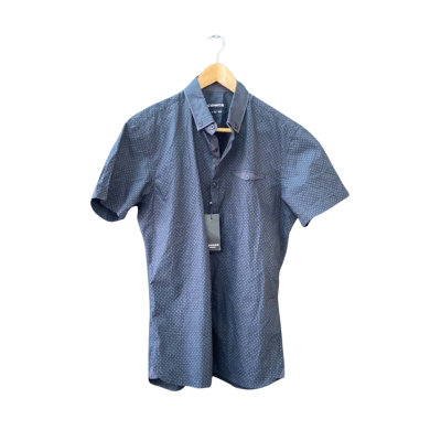 Connor Size M Business Shirt Black/Blue/Multicoloured/Pattern BNWT