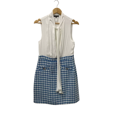 Portmans Womens  Size 12 Sleeveless Dress  Blue / White 