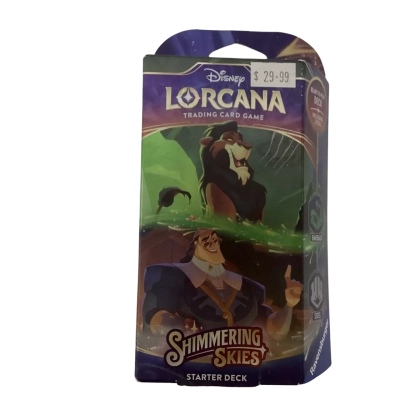 NEW - Lorcana Trading Cards - Shimmering Skies Starter Pck