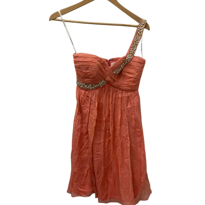 Forever New Womens Size 6 Cocktail Dress Coral 