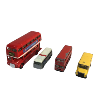 Assorted Bus Toys as pictured