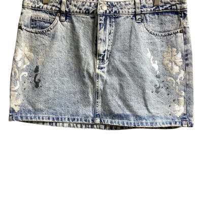 Sass & Bide denim skirt  Size 14 Blue 