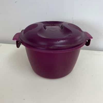 Tupperware Purple Microwave Rice Cooker