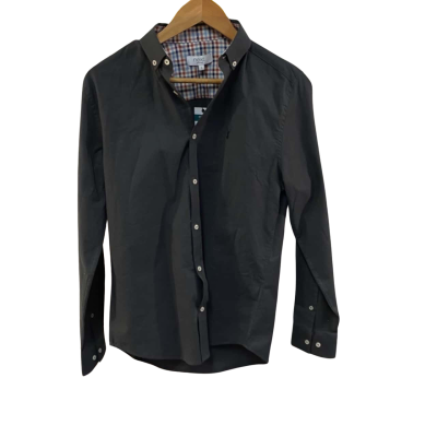 NEXT Mens  Size S Business Shirt Black  
