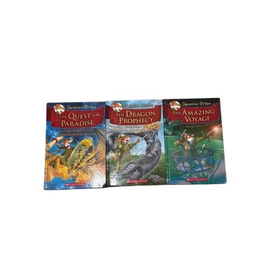 Geronimo Stilton - Three book set