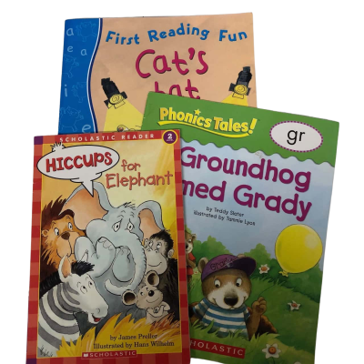 Beginning Readers Books x 3 Phonics - Scholastic